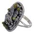 Authentic Sterling Silver Turquoise Eagle Ring Size 6-1/2 RX80556